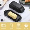 Butter Dish with Lid, Butter Container Holds for Countertop, Unbreakable Butter Keeper for Home Kitchen Decor