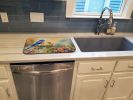 Bluebird Dish Drying Mat Absorbent Dish Drying Mat Pad for Kitchen Counter Dish Drainer Mat for Countertop, 14 x 21", Multicolor