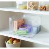 12" x 12" x 8" All Purpose Open Front Plastic Storage Bin