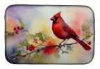Cardinal Dish Drying Mat Absorbent Dish Drying Mat Pad for Kitchen Counter Dish Drainer Mat for Countertop, 14 x 21", Multicolor
