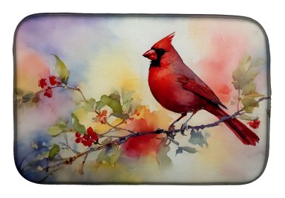 Cardinal Dish Drying Mat Absorbent Dish Drying Mat Pad for Kitchen Counter Dish Drainer Mat for Countertop, 14 x 21", Multicolor (Default: Default)