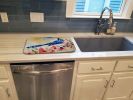 Blue Jay Dish Drying Mat Absorbent Dish Drying Mat Pad for Kitchen Counter Dish Drainer Mat for Countertop, 14 x 21", Multicolor